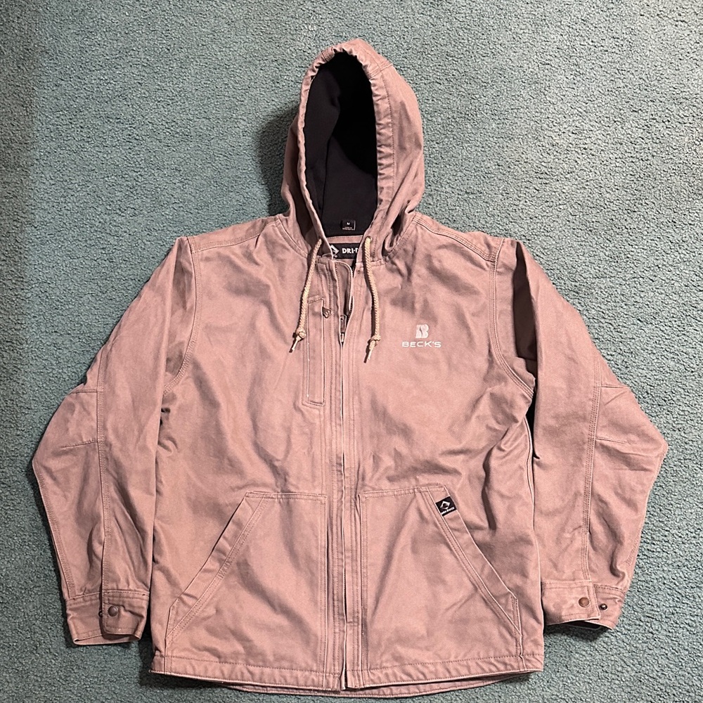 Dri-Duck Men’s Gray Hooded Jacket